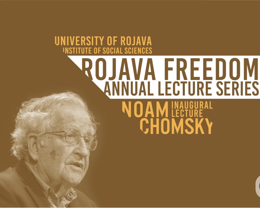 Ο Noam Chomsky θα ανοίξει τη σειρά ετήσιων διαλέξεων στη Ροζάβα