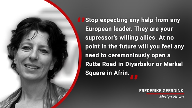 Δεν πρόκειται να υπάρξει οδός Ρούτε ή πλατεία Μέρκελ στο Κουρδιστάν