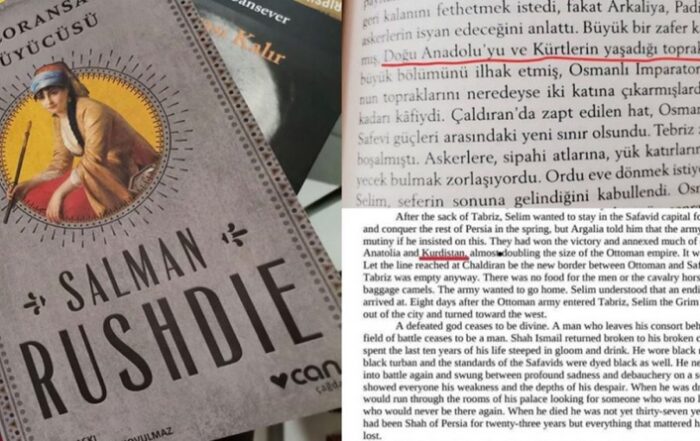 Οι Κοέλιο και Ρούσντι λογοκρίθηκαν στην Τουρκία: η λέξη «Κουρδιστάν» αφαιρέθηκε από τις τουρκικές εκδόσεις των μυθιστορημάτων τους