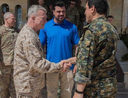 US General McKenzie meets with Mazloum Abdi: US support to SDF will continue