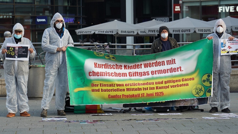 Το KNK απέστειλε σε διεθνείς θεσμούς αποδείξεις σχετικά με την χρήση χημικών όπλων από την Τουρκία
