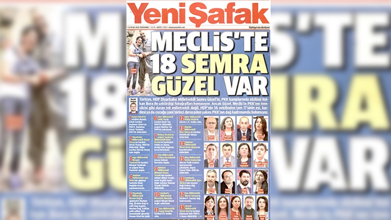 Τουρκικά κυβερνητικά ΜΜΕ προκαλούν ανθρωποκυνηγητό κατά Κούρδισσας βουλεύτριας και του HDP
