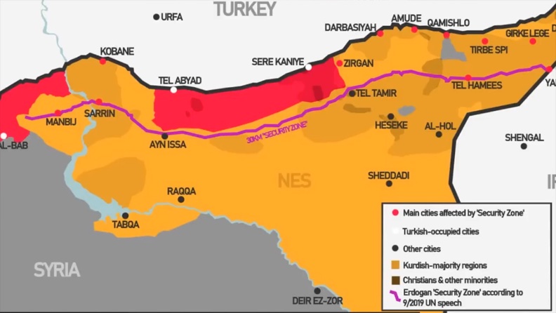 «Πρώτος στόχος σε οποιαδήποτε τουρκική εκστρατεία στη Συρία θα είναι ο Ταλ Ριφάτ»