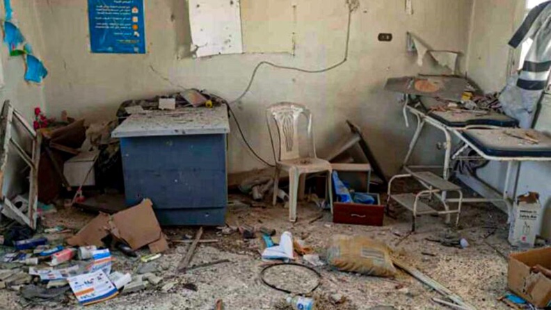 Τουρκικό μη επανδρωμένο αεροσκάφος βομβαρδίζει ιατρικές εγκαταστάσεις στο Χαλέπι