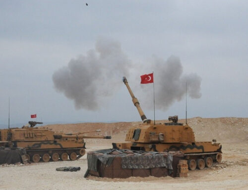 Turkey shells close to Russian military post in Aleppo