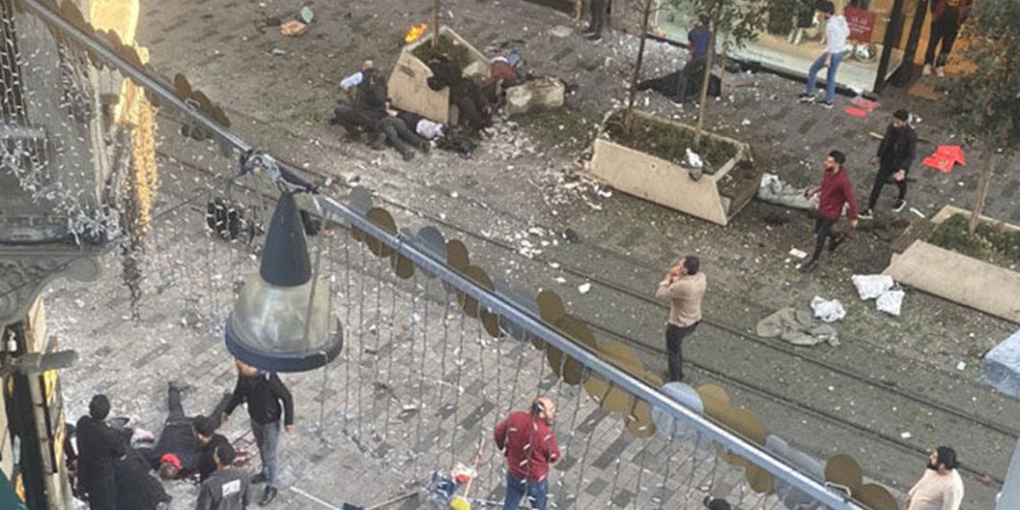 Έκρηξη στο κέντρο της Κωνσταντινούπολης στοιχίζει την ζωή σε τουλάχιστον έξι ανθρώπους