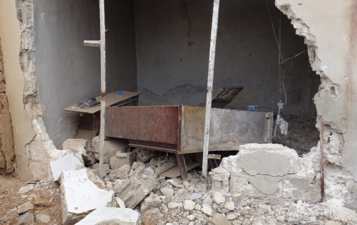 Οι βομβαρδισμοί της Τουρκίας κατέστρεψαν νοσοκομεία και σχολεία στο Κομπάνι