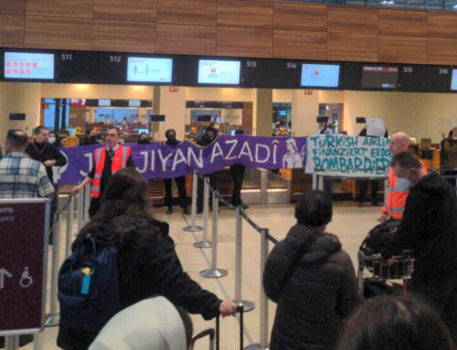 Activists in Naples block Turkish Airlines counter