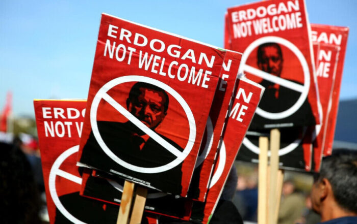 Η πρωτοβουλία «Ο Ερντογάν Είναι Ανεπιθύμητος» καλεί σε διαμαρτυρία στο Βερολίνο την Παρασκευή