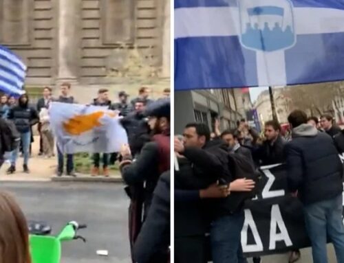 Διαμαρτυρία Κύπριων φοιτητών στο Λονδίνο – Αποδοκίμασαν τον Τατάρ (ΒΙΝΤΕΟ)