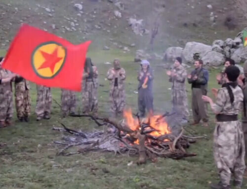 Guerrillas celebrate Newroz in Bradost