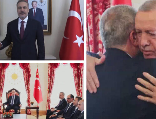 Ο  Ερντογάν συναντήθηκε με τον ηγέτη της Χαμάς