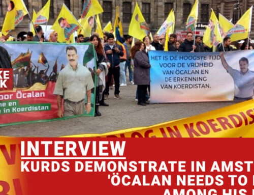 Kurds demonstrate in Amsterdam: ‘Öcalan needs to be free among his people’